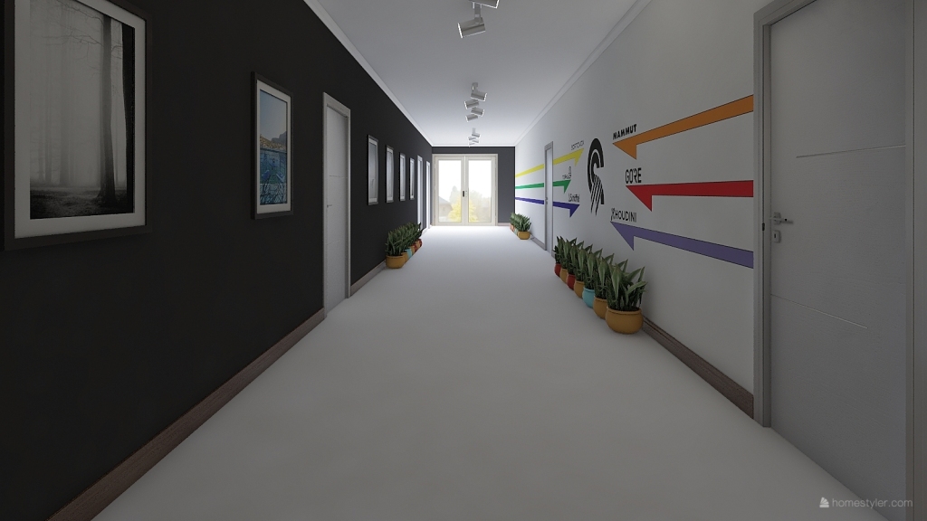 koridor 3d design renderings