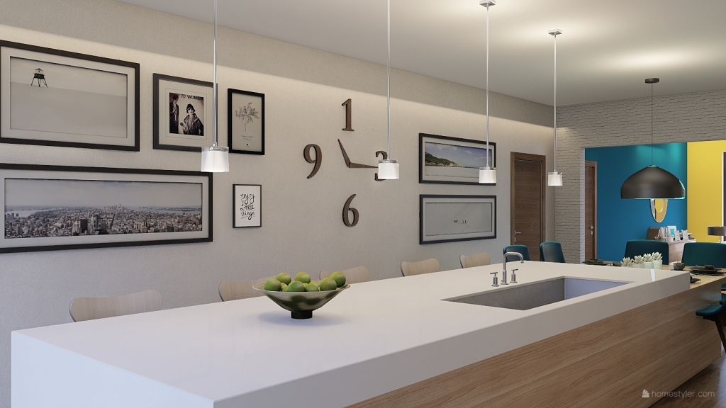 Apartment 2 3d design renderings