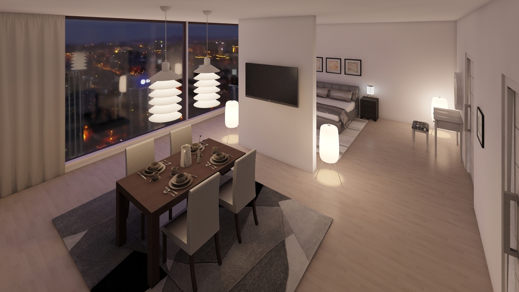 Panorama Home 3d design renderings