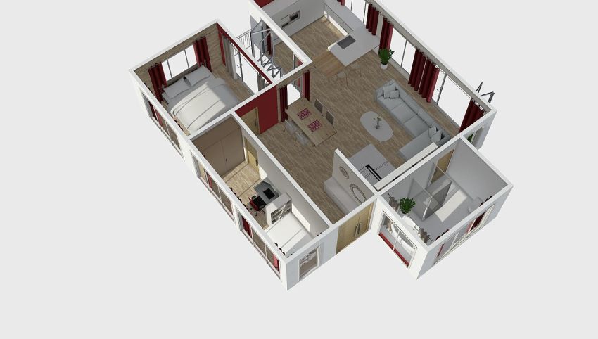 Small house 3d design picture 105.74