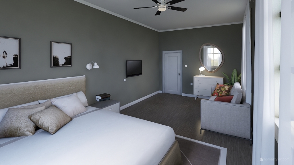 Cozy Family Home 3d design renderings