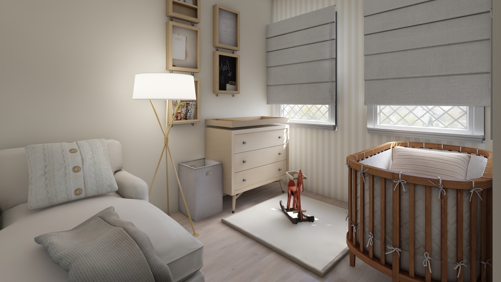 Quarto Bebê 3d design renderings