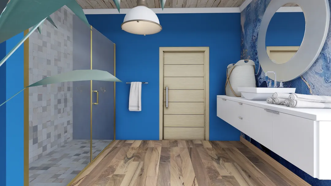 Dreamy Bathroom 3d design renderings