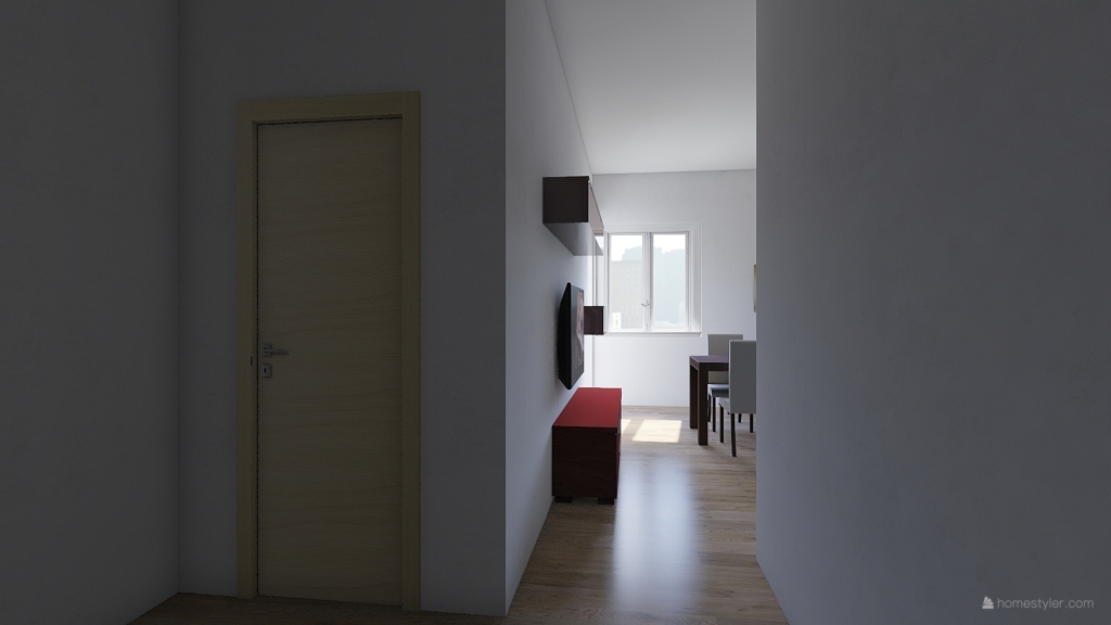 Appartamento Via Ravenna 3d design renderings