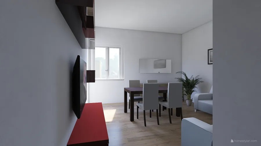 Appartamento Via Ravenna 3d design renderings