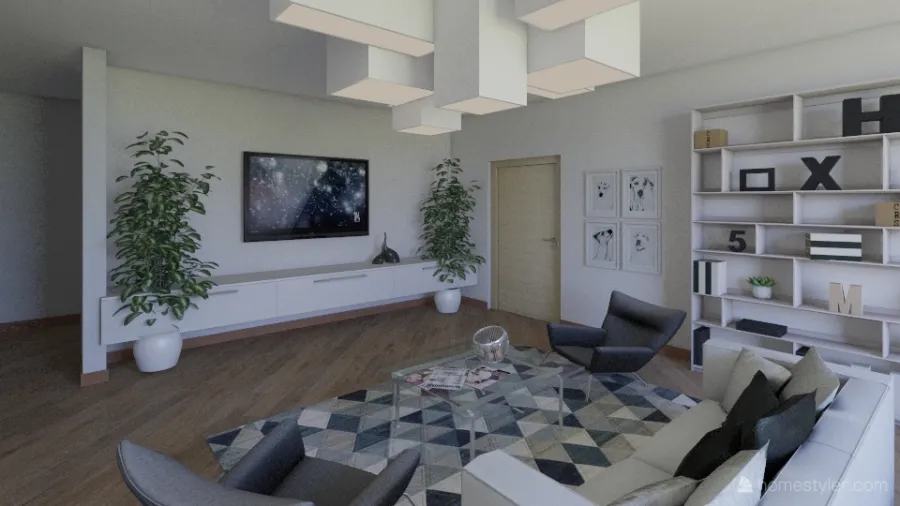 3D модель квартиры 3d design renderings