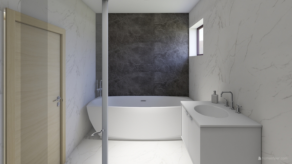 small bathroom 3d design renderings