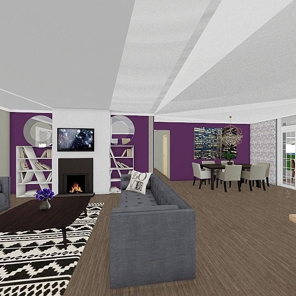 3 Bedroom Dream house 3d design renderings
