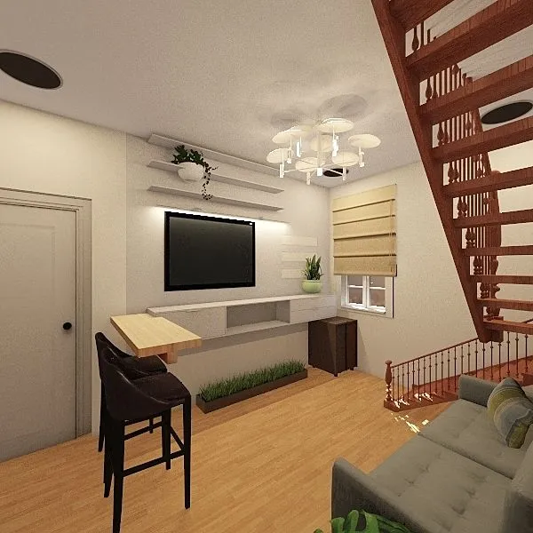 Living Room Base2 3d design renderings
