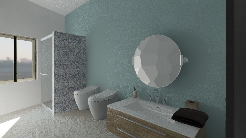Ristrutturazione piccolo bagno 3d design renderings