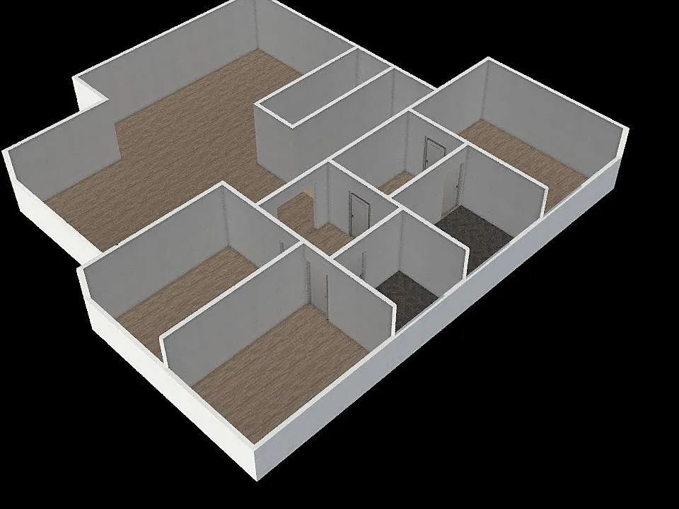 Rusokų namas 3d design renderings