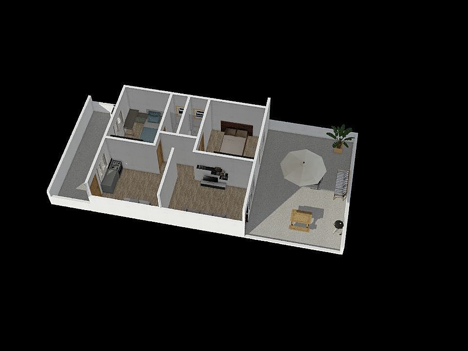 Sobre-Casa 3d design renderings