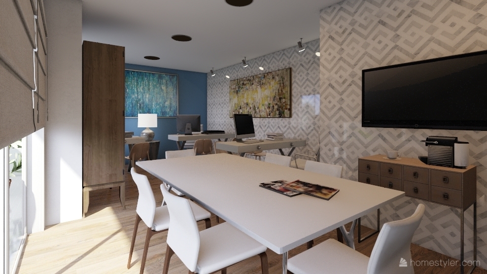 Final 13 - Manhattan Office Santos - Advocacia 3d design renderings