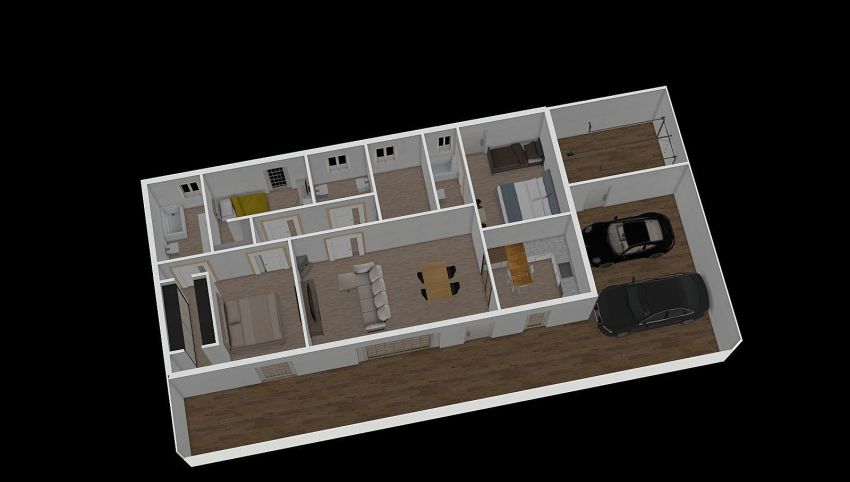 Progetto casa legno 3d design picture 190.07
