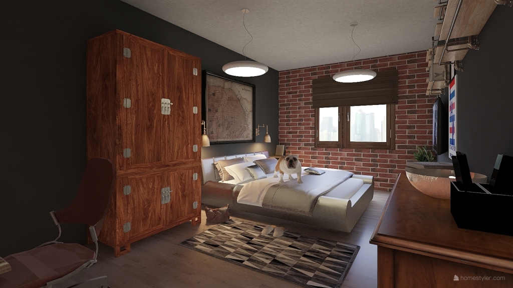Vostnelez Apartment 3d design renderings