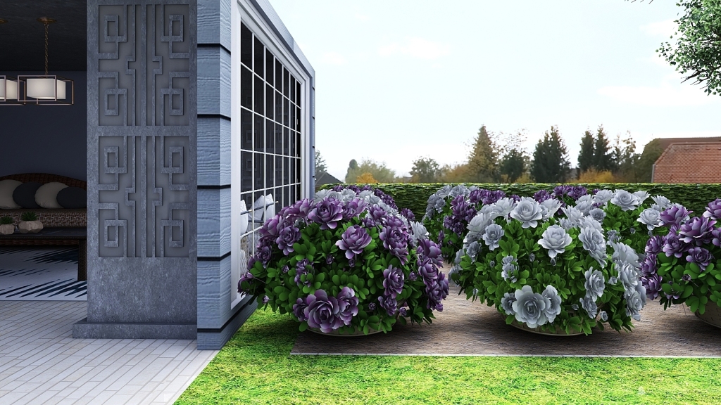 Outside Oasis 3d design renderings