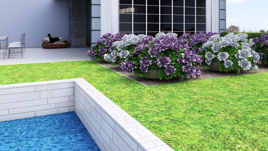 Outside Oasis 3d design renderings