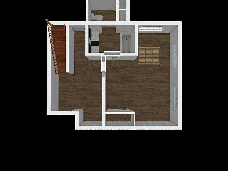 Add Bedroom and bath 3d design renderings