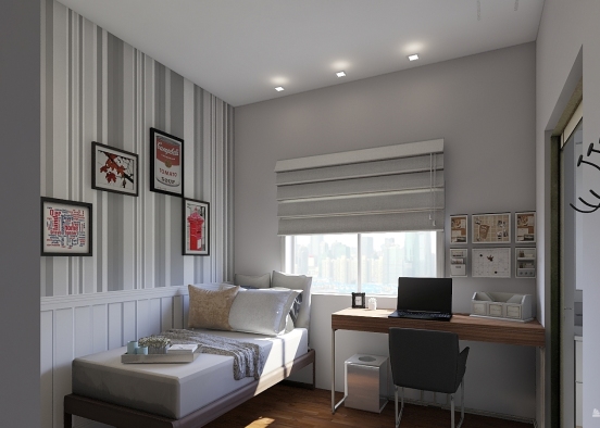 Bedroom Suite Design Rendering