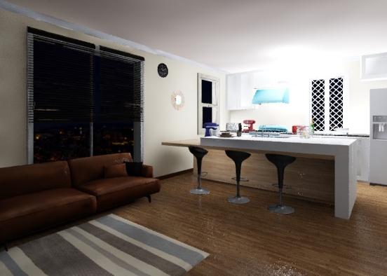 Small Apartment: 01 Design Rendering
