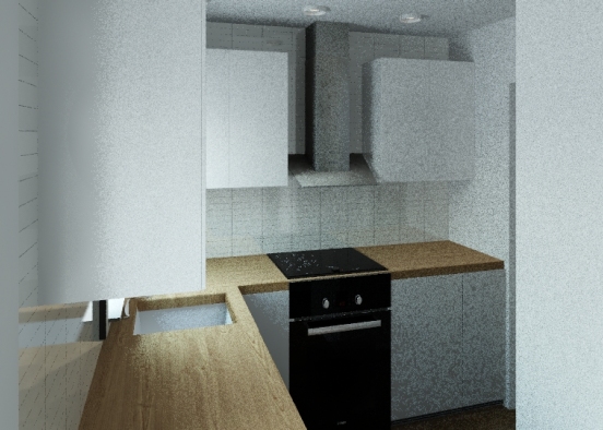 Existing kitchen Design Rendering