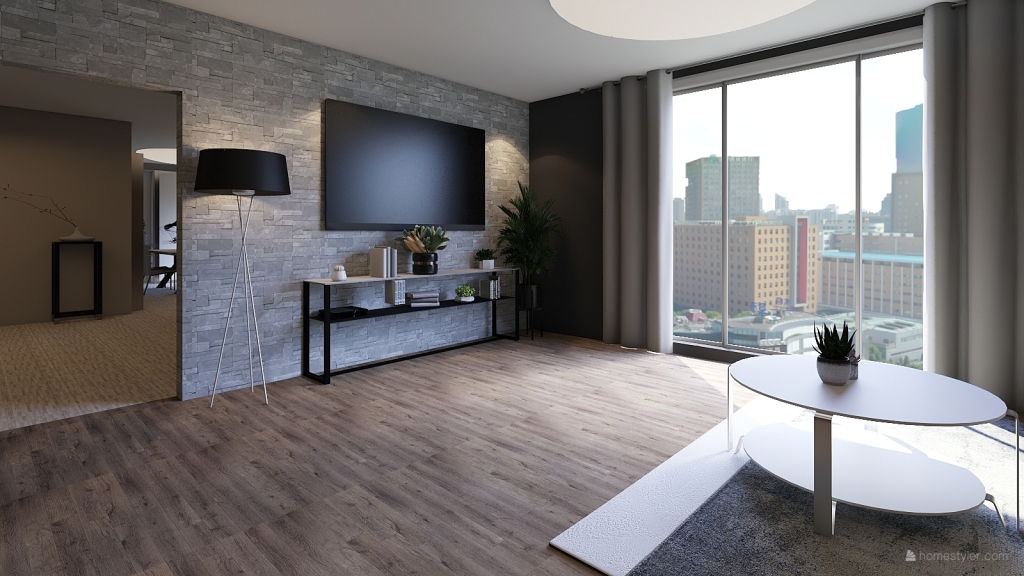 Apartment 3d design renderings