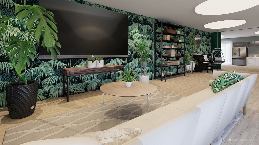 jungle 3d design renderings