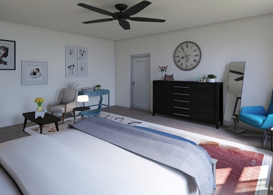 Bedroom redesign Design Rendering