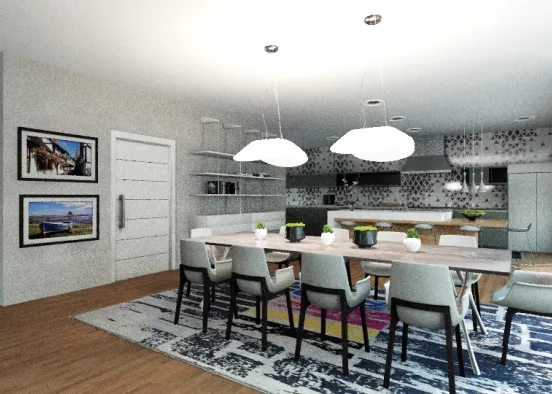 # IND 105 Space Planning Project Design Rendering