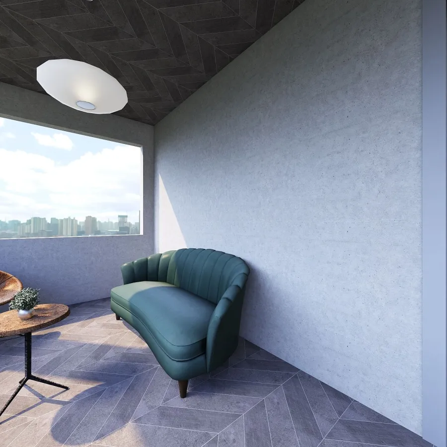 One Bedroom Apartment 3d design renderings