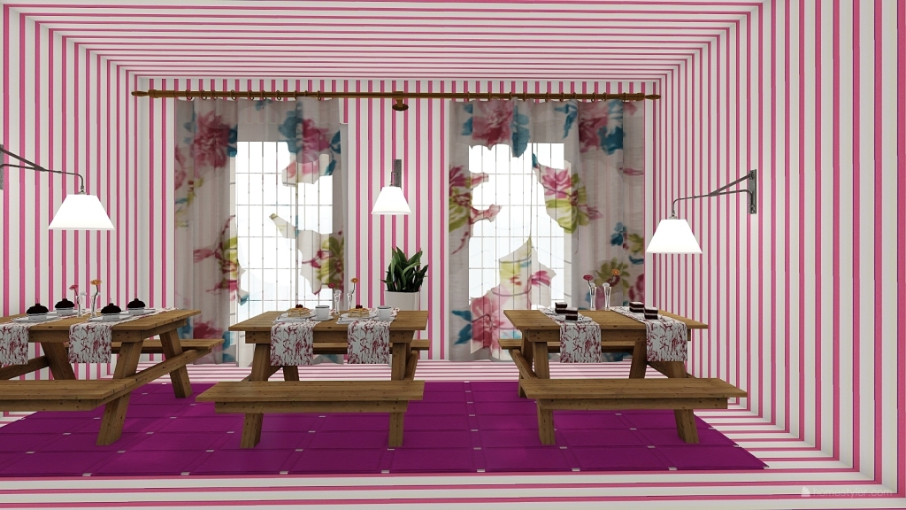 Small Candy Shop 3d design renderings