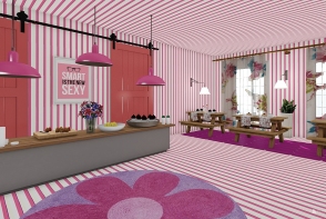 Small Candy Shop Design Rendering