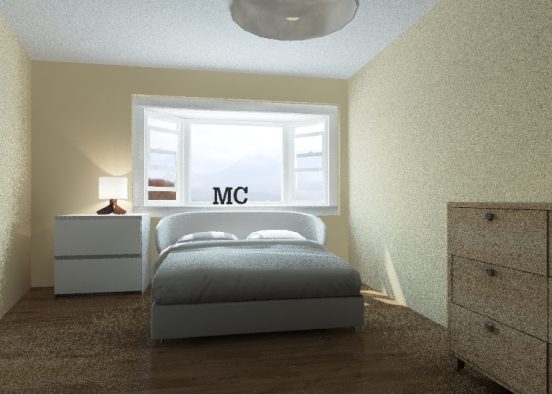 matthew C master bedroom Design Rendering