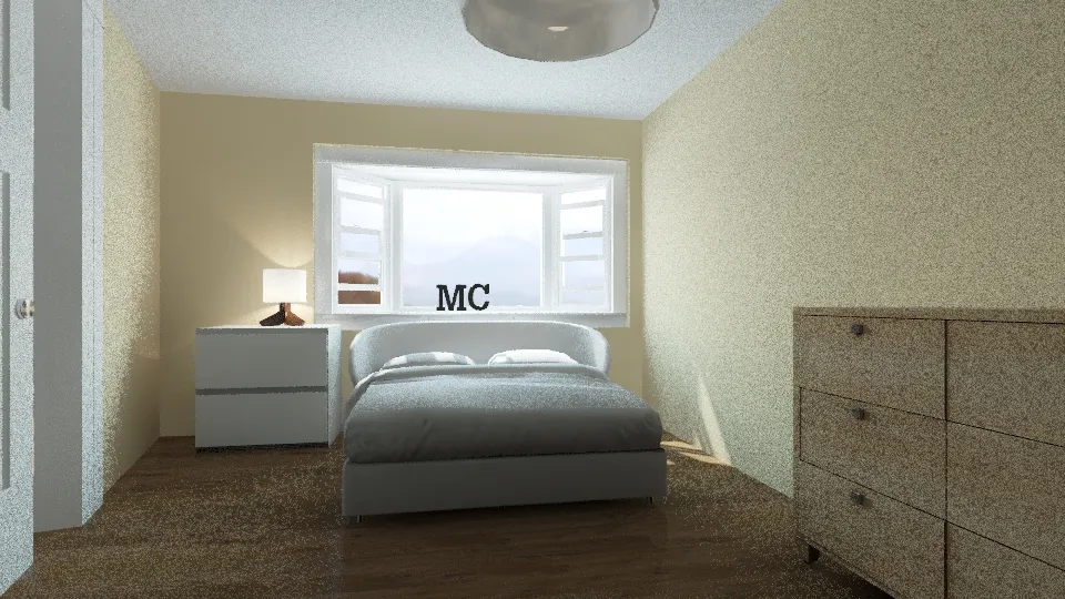 matthew C master bedroom 3d design renderings