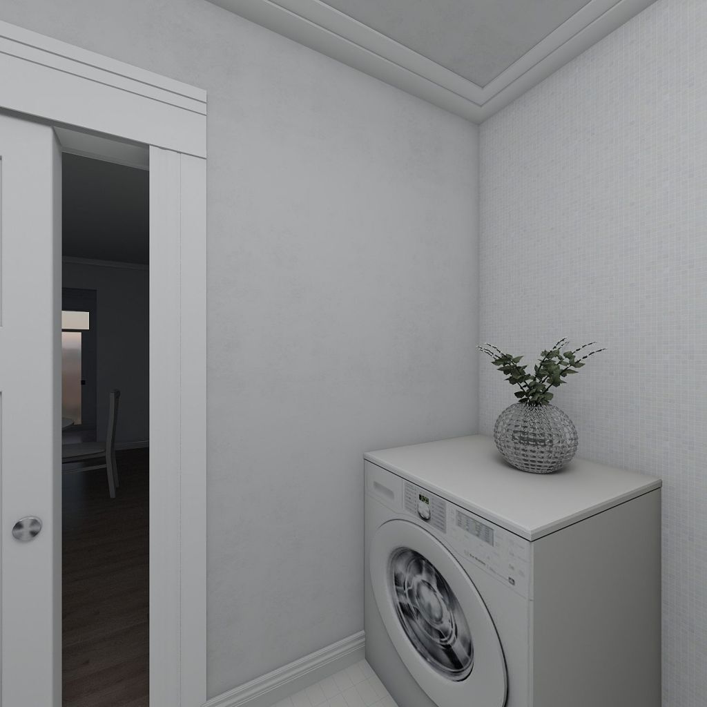 Light small house 3d design renderings