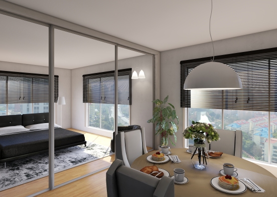 HOTEL ROOM (COPIED FROM OTHER SAMPLES) Design Rendering