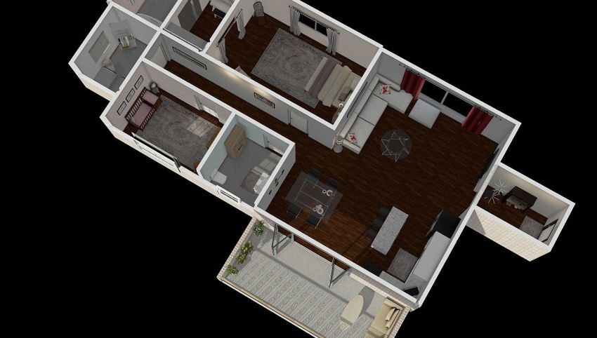 2896 Wall Street, New York City 3d design picture 147.08