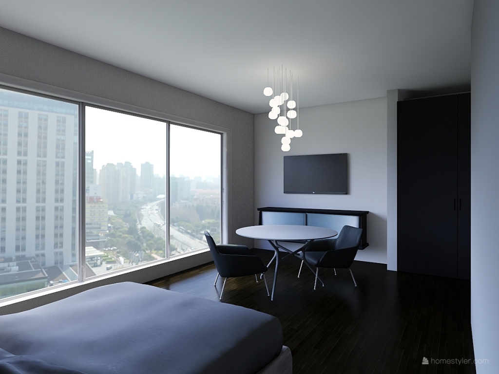Hotel Room 3d design renderings