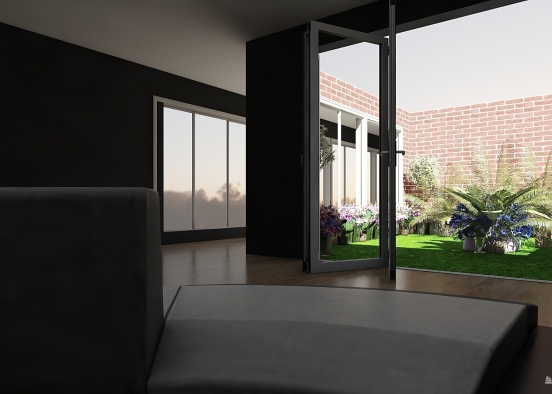 Contemporary Outdoor Home Design Rendering