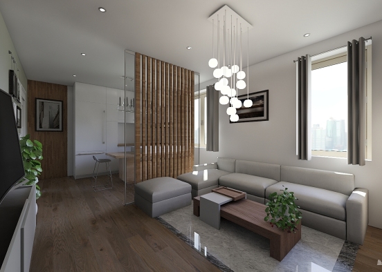 Invest Apartment - Turin ( Via Grosso ) Design Rendering