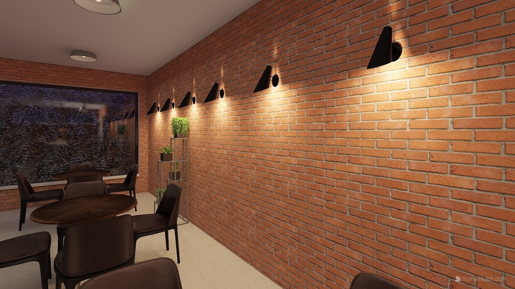 Restaurante D Maria 3d design renderings