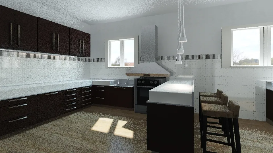 cocina cata 3d design renderings