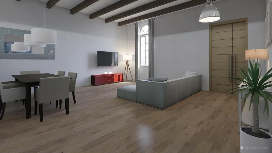 Casa Sant Genis 3d design renderings
