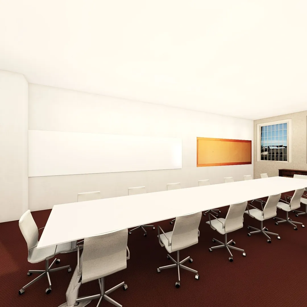Pearl - Large Boardroom 3d design renderings