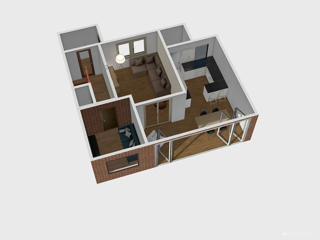 June 2019 - Ground Floor v2 3d design renderings