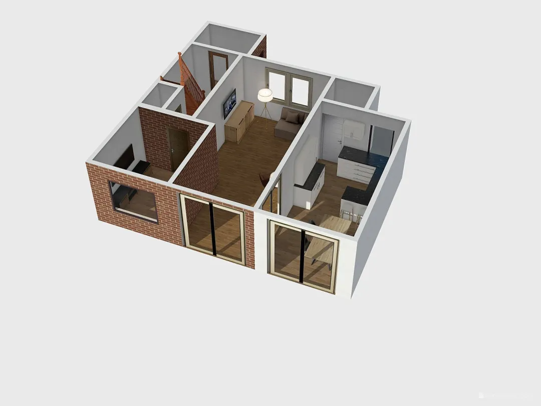 June 2019 - Ground Floor 3d design renderings