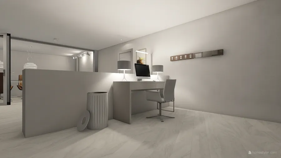 modern office 3d design renderings