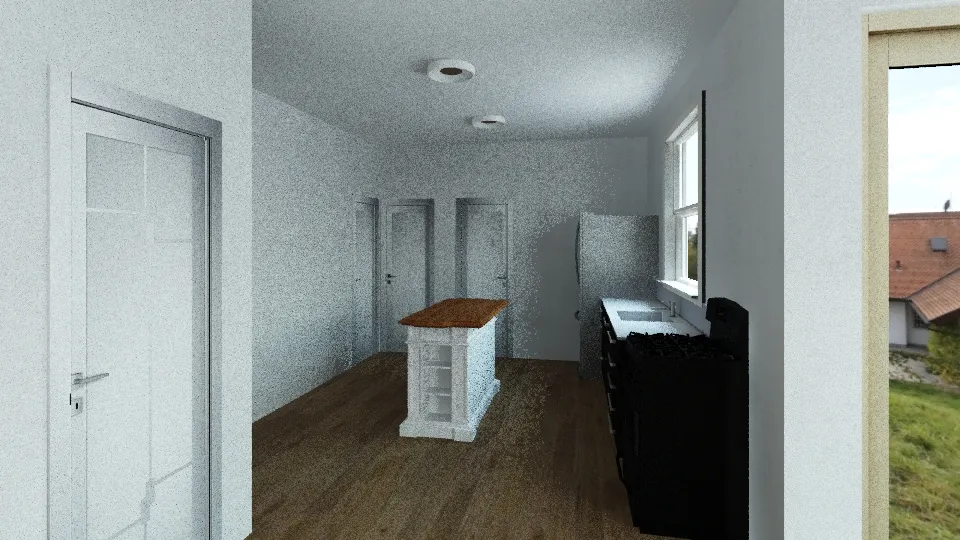 Cottage Airbnb After 3d design renderings