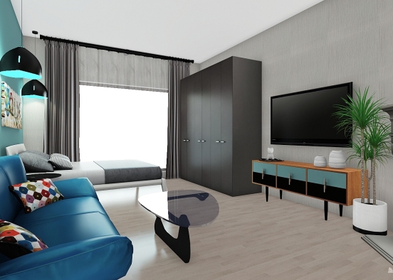 ViVi Bedroom Design Rendering