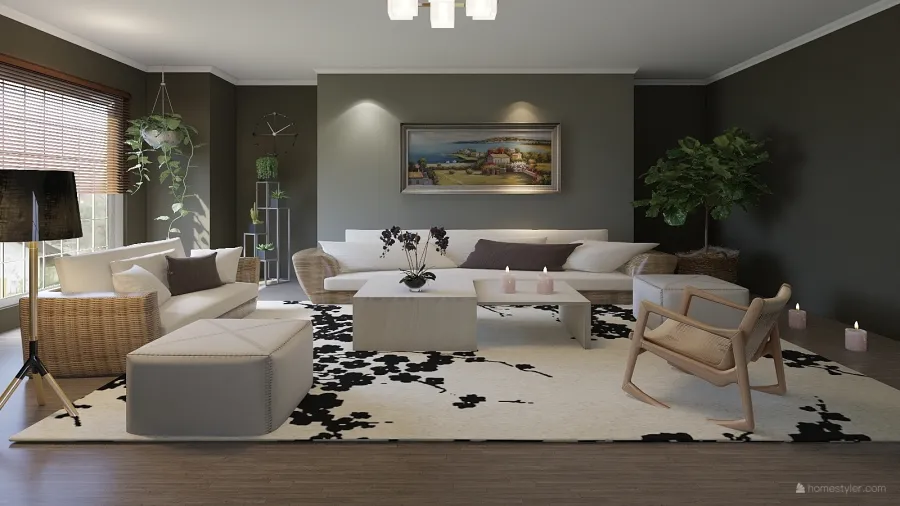 living room dodi 3d design renderings
